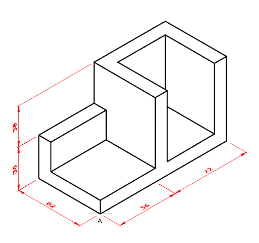 simple isometric drawings